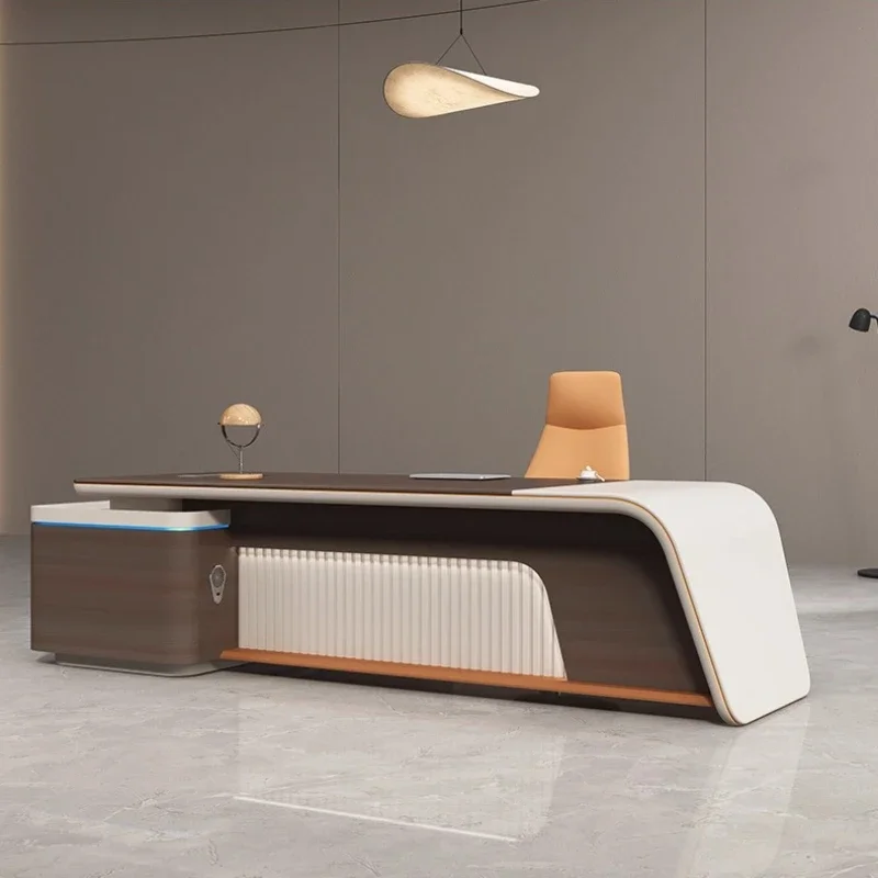 Home Office L Shaped Desk - Biurka komputerowe z miejscem do przechowywania,