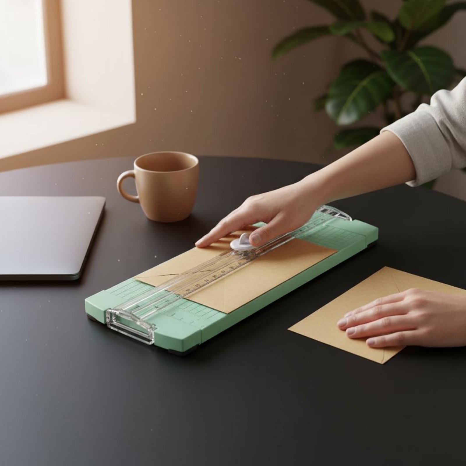 Home Office Student - Przecinarka do papieru A4, precyzyjne cięcie,