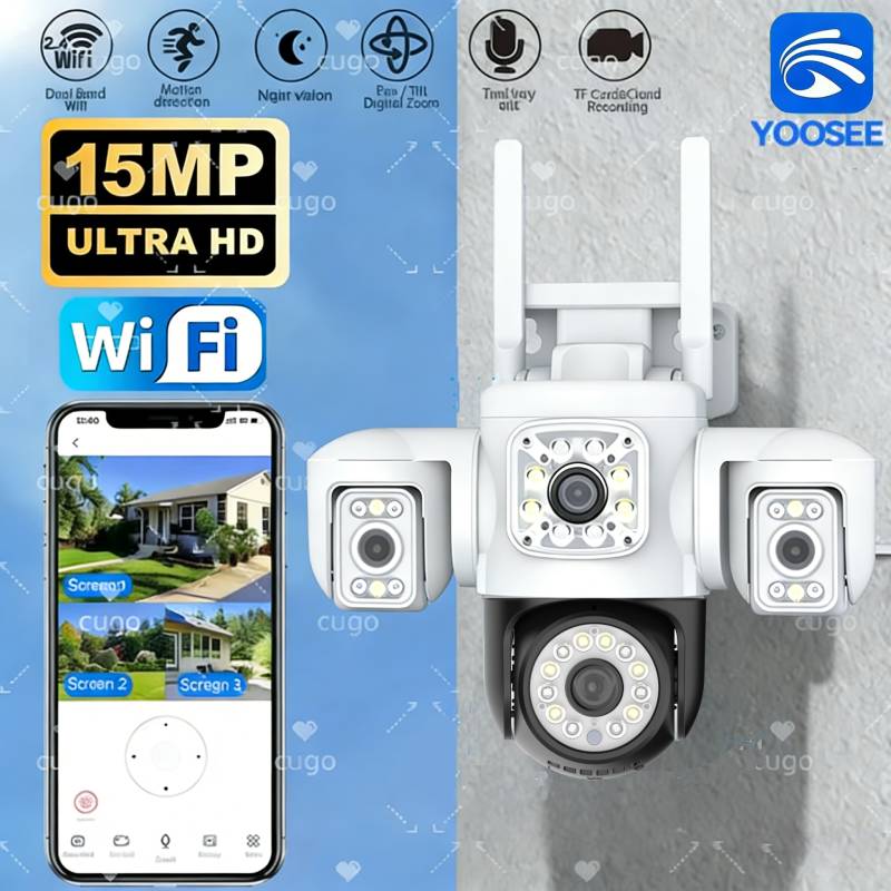 Home Office Email - Kamera WiFi PTZ 15MP z czterema