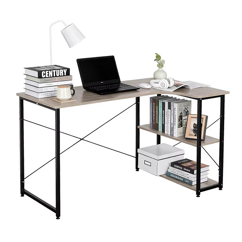 Home Office L Shaped Desk - Biurko narożne w kształcie litery L