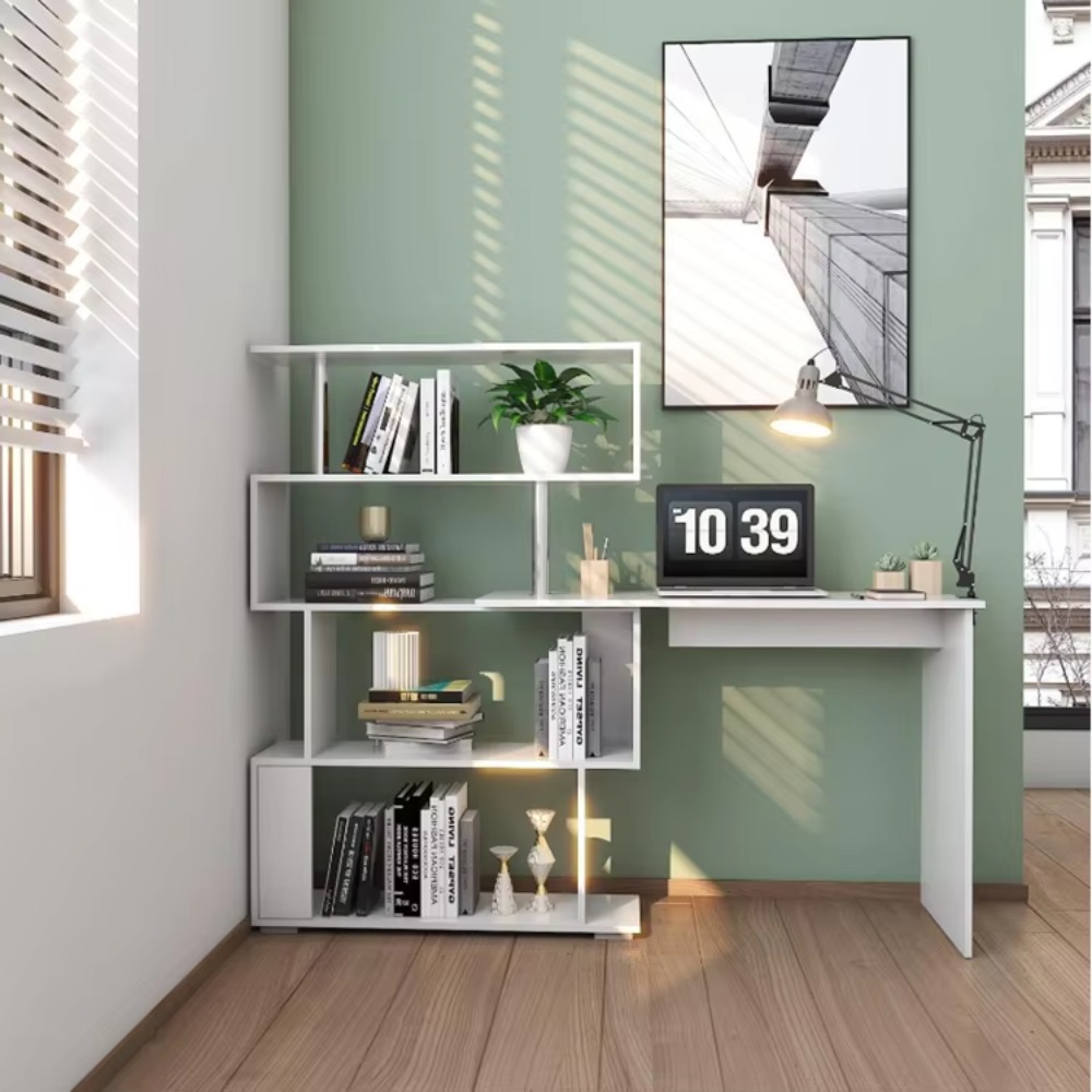 Home Office L Shaped Desk - Biurko komputerowe w kształcie litery L