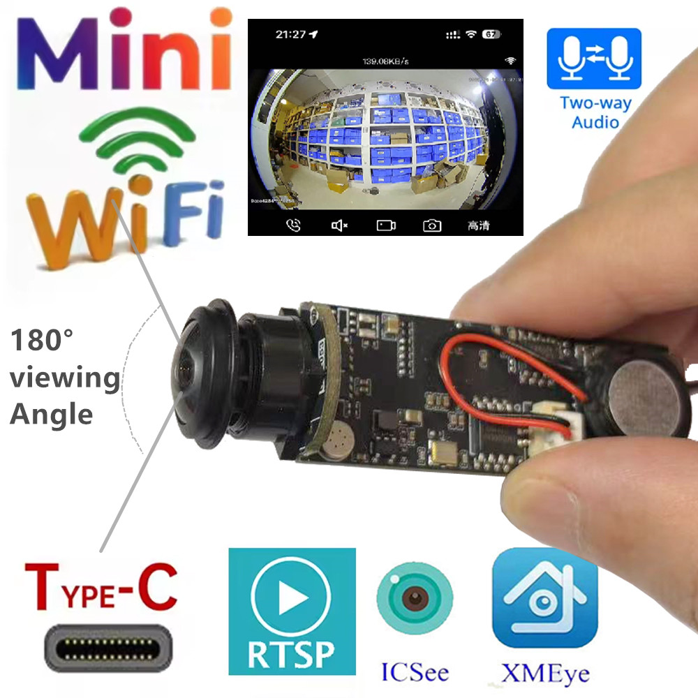 Home Office Email - Miniaturowa kamera HD WiFi DIY, moduł