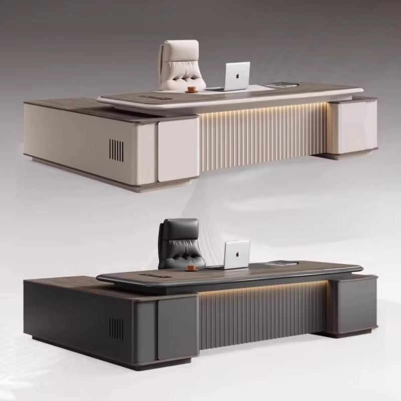 Home Office L Shaped Desk - Nowoczesne biurko do pisania, tanie designerskie