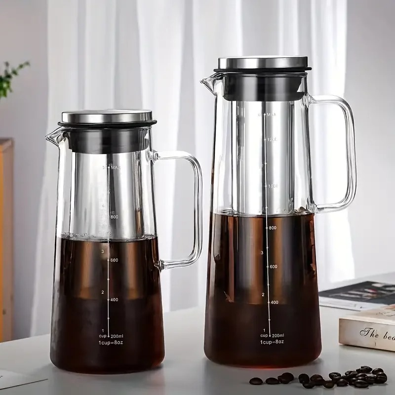 Home Office Moka - Szklany dzbanek do kawy cold brew