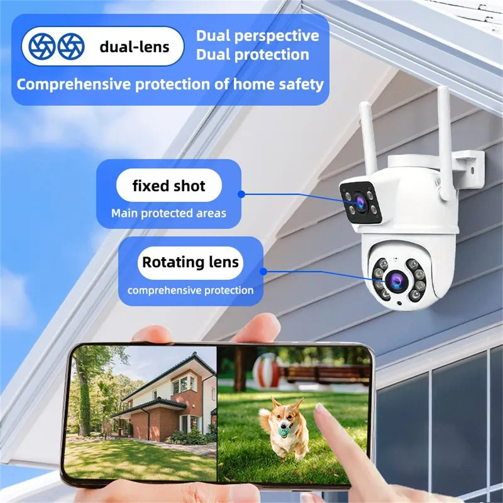 Kamera monitoringu 8MP 4K Wifi – Home Office Email recenzja i cena