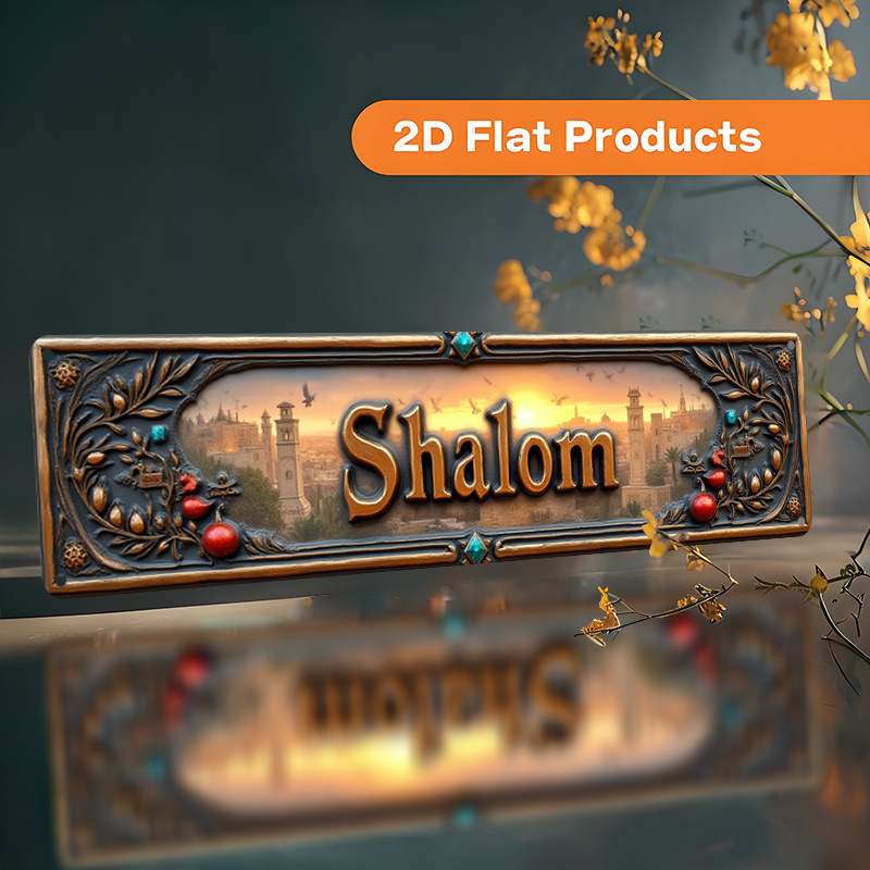 CIFBUY Vintage Shalom Hebrajsk – Home Office Room recenzja i cena