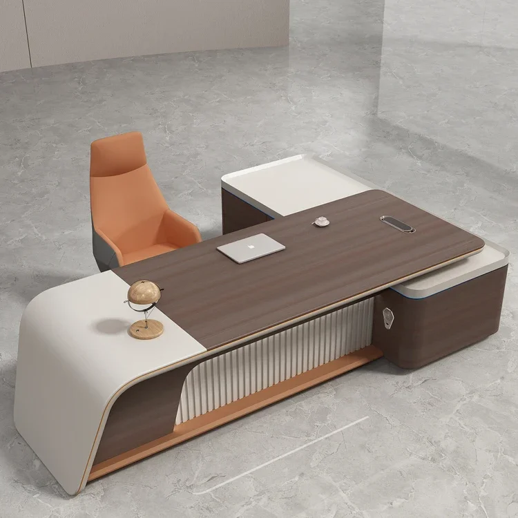 Biurka komputerowe z miejscem  – Home Office L Shaped Desk recenzja i cena