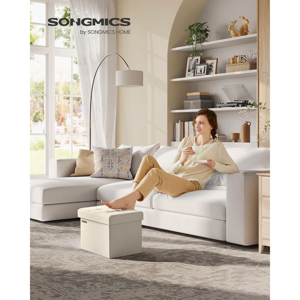 Kompaktowy puf z miejscem do p – Home Office In Living Room recenzja i cena