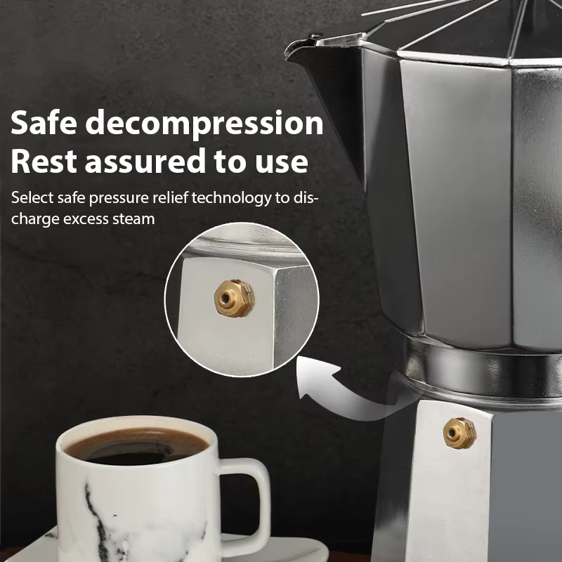 Aluminiowy czajnik do kawy, pe – Home Office Moka recenzja i cena