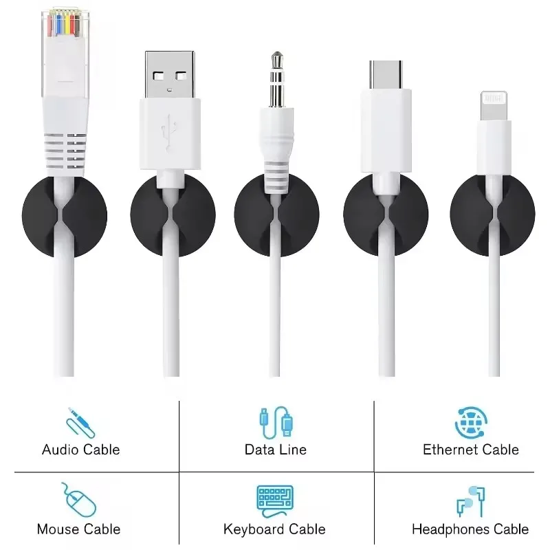 5/50 szt. Klipsy do kabli, org – Cable Management Box recenzja i cena