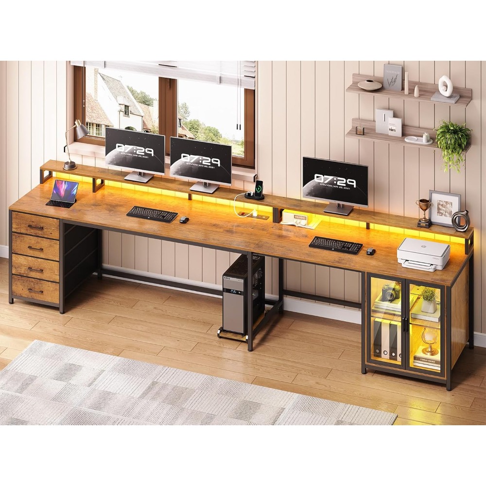 Biurko gamingowe w kształcie l – Home Office L Shaped Desk recenzja i cena