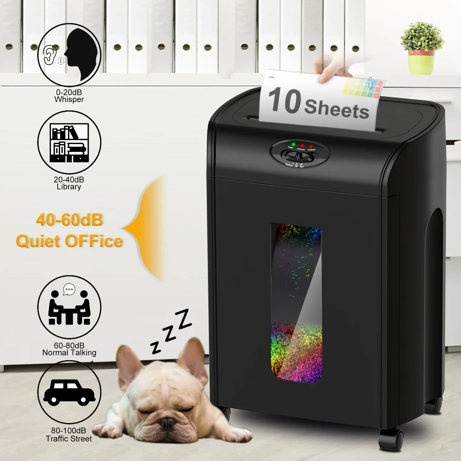 CD290P 10 arkuszy Niszczarka d – Paper Shredder Micro recenzja i cena