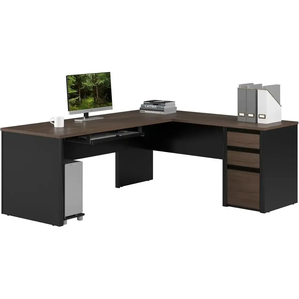 Biurko w kształcie litery L o  – Home Office L Shaped Desk recenzja i cena