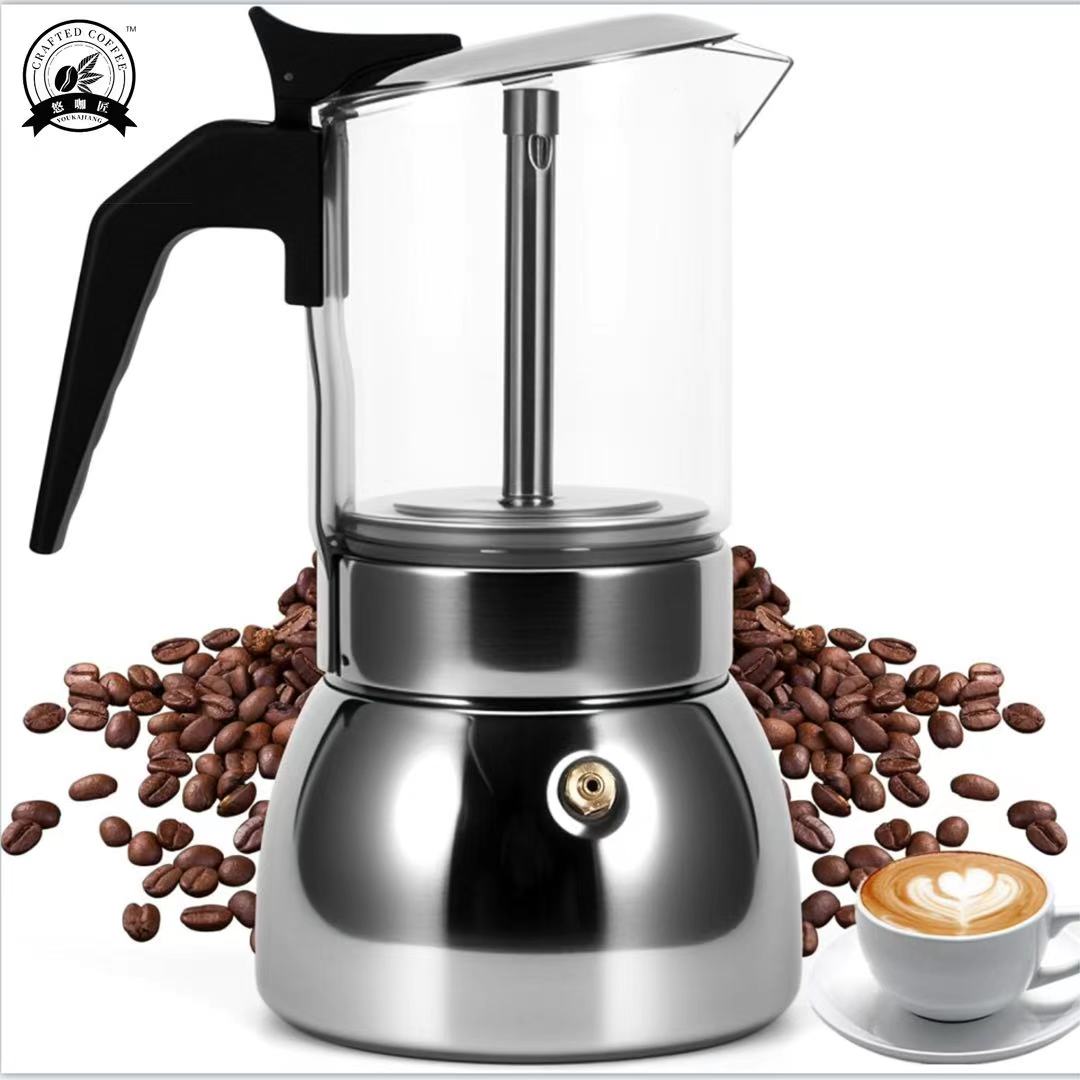 4/6 Przezroczysty Moka Pot: Ko – Home Office Moka recenzja i cena