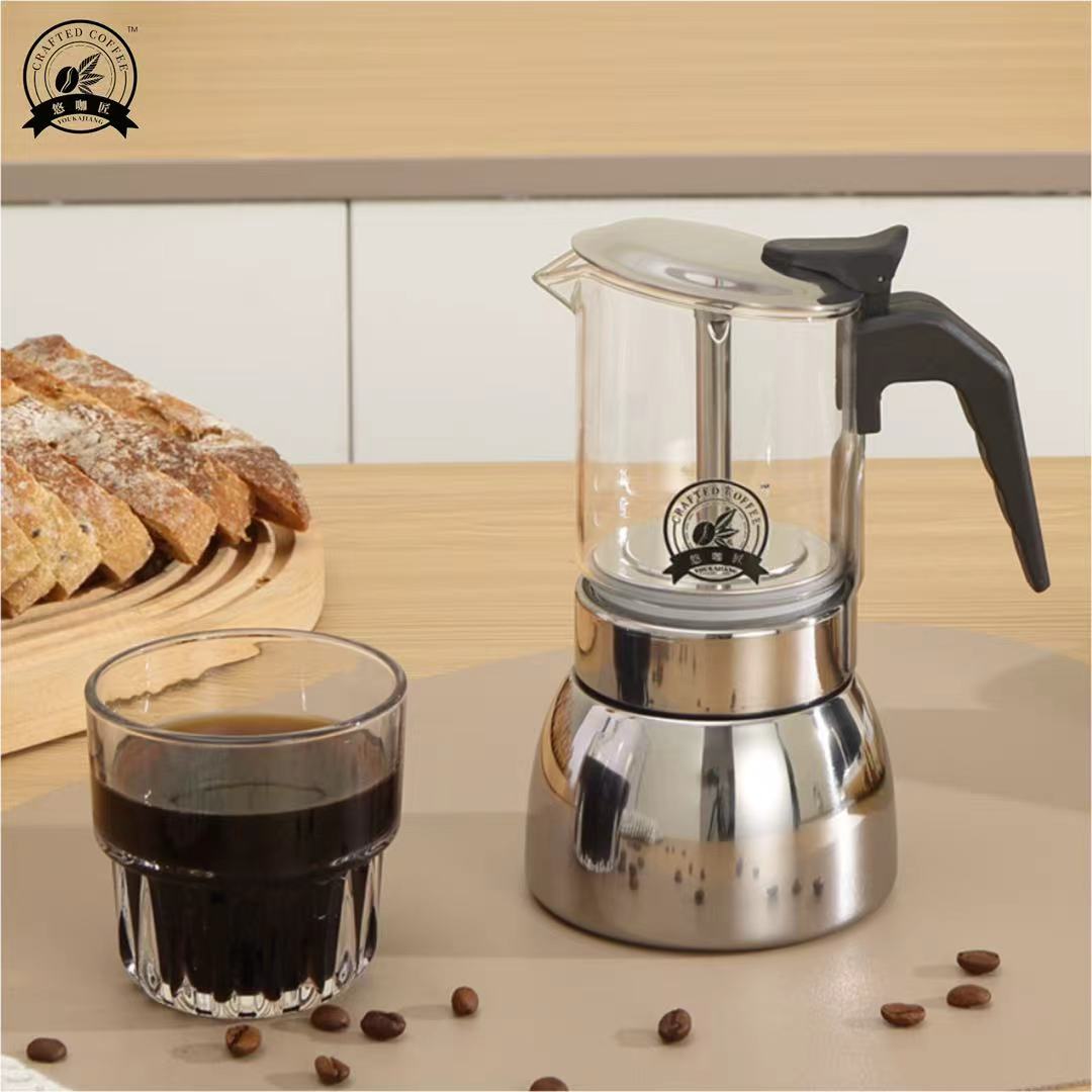 4/6 Przezroczysty Moka Pot: Ko – Home Office Moka recenzja i cena