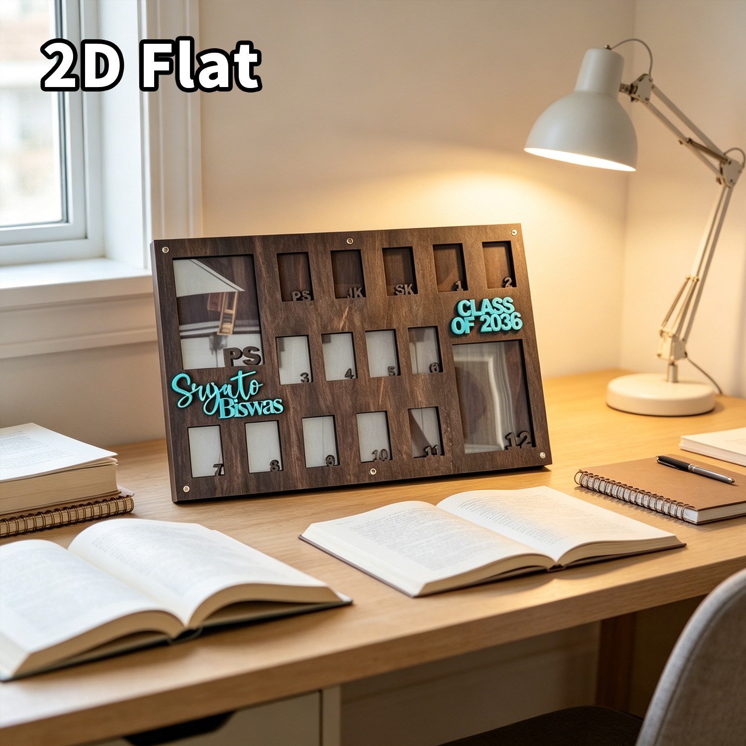 1 szt. Personalizowana drewnia – Home Office Room recenzja i cena