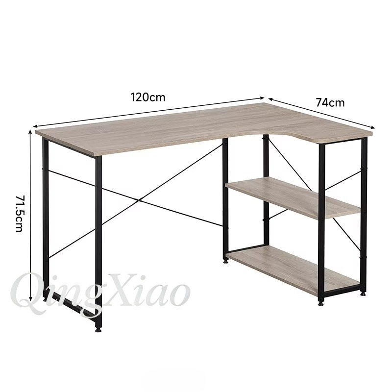 Biurko narożne w kształcie lit – Home Office L Shaped Desk recenzja i cena