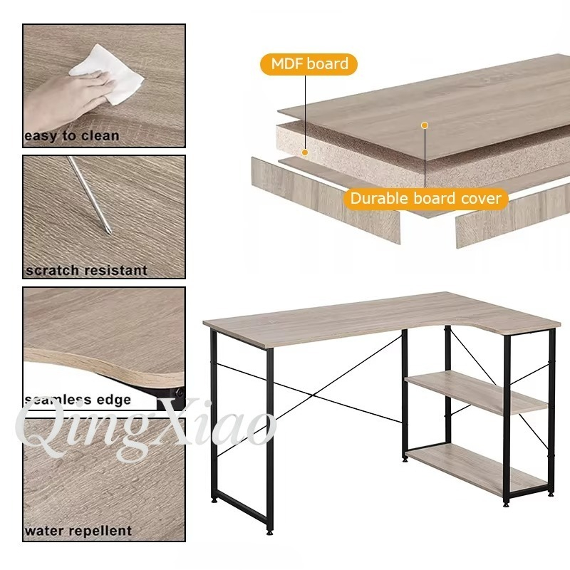 Biurko narożne w kształcie lit – Home Office L Shaped Desk recenzja i cena
