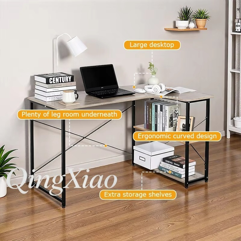 Biurko narożne w kształcie lit – Home Office L Shaped Desk recenzja i cena