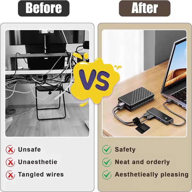 Samoprzylepne uchwyty na kable – Cable Management Box recenzja i cena