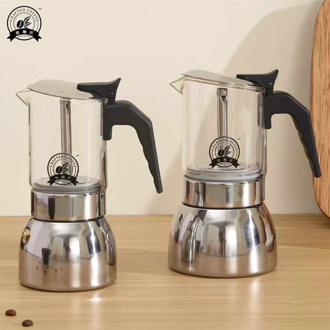4/6 Przezroczysty Moka Pot: Ko – Home Office Moka recenzja i cena