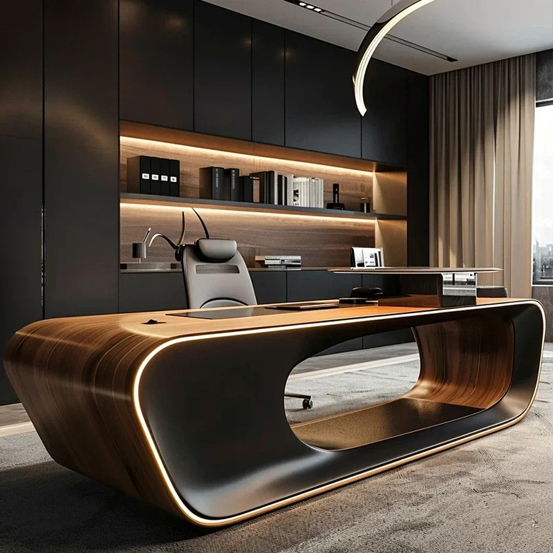 Nowe chińskie drewniane nowocz – Home Office L Shaped Desk recenzja i cena
